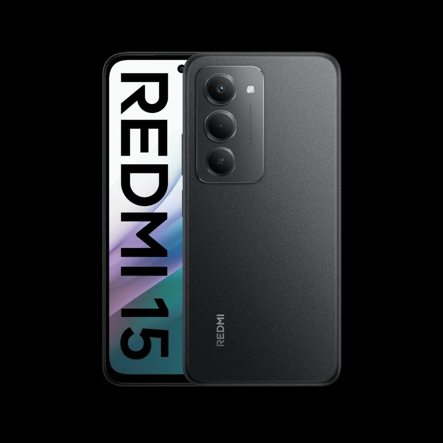 Pametni telefon Redmi 15, 6/128 GB, črn