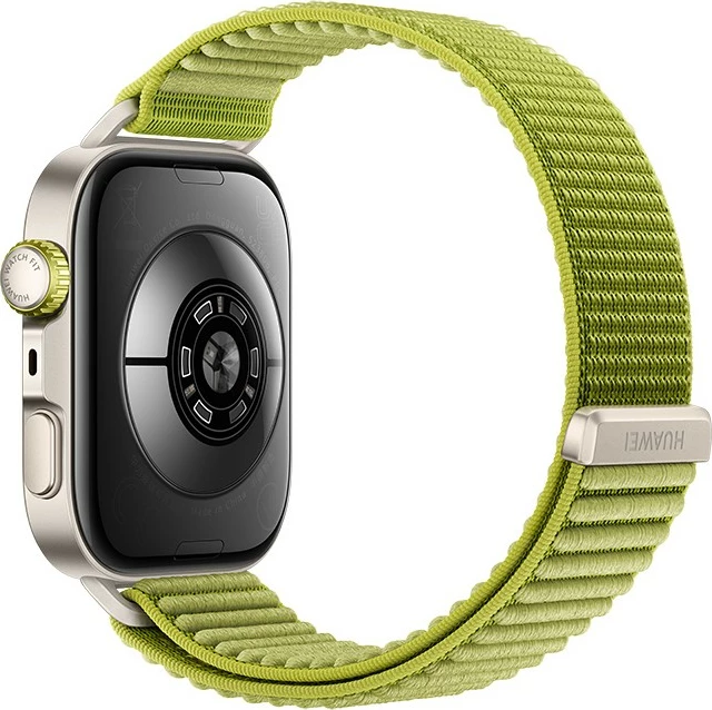 Pametenik z zelenim tkanim pasom Huawei Watch Fit 4 Pro