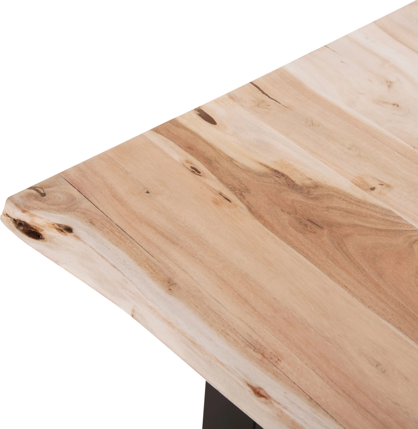 Jedilna miza MONTANA SLIM FH8163.21 iz akacijevega lesa v svetlo naravni barvi 140x80x77H cm