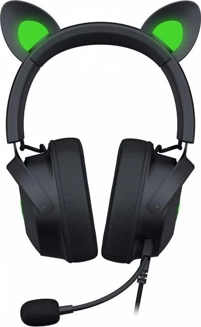 Slušalke z razsvetljavo Razer Kraken Kitty V2 Pro, črne