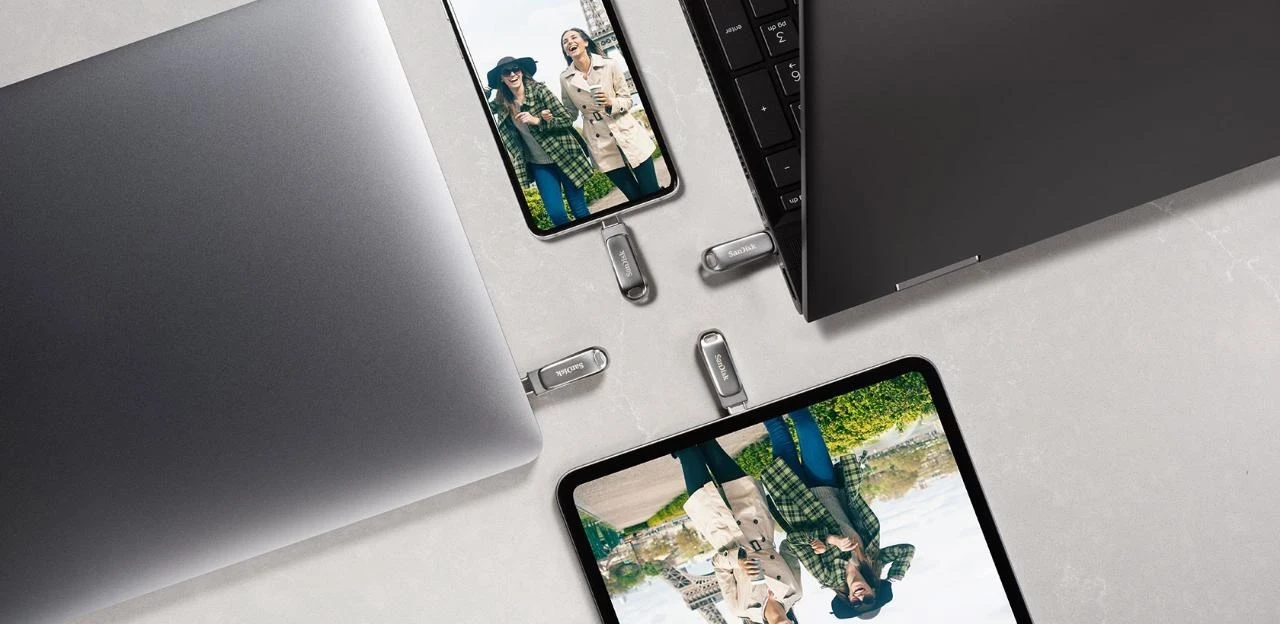 USB ključek 512 GB, SanDisk Ultra Dual Drive Luxe, USB Type-A / USB Type-C 3.2 Gen 1 USB ključek 512 GB, SanDisk Ultra Dual Drive Luxe, USB Type-A / USB Type-C 3.2 Gen 1