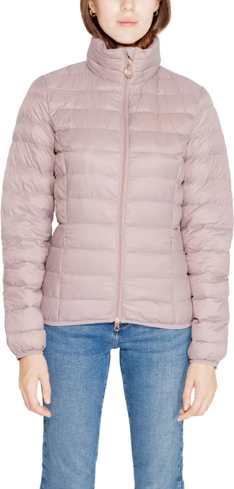 Jakna za ženske Ea7 Giubbotto, rožnata