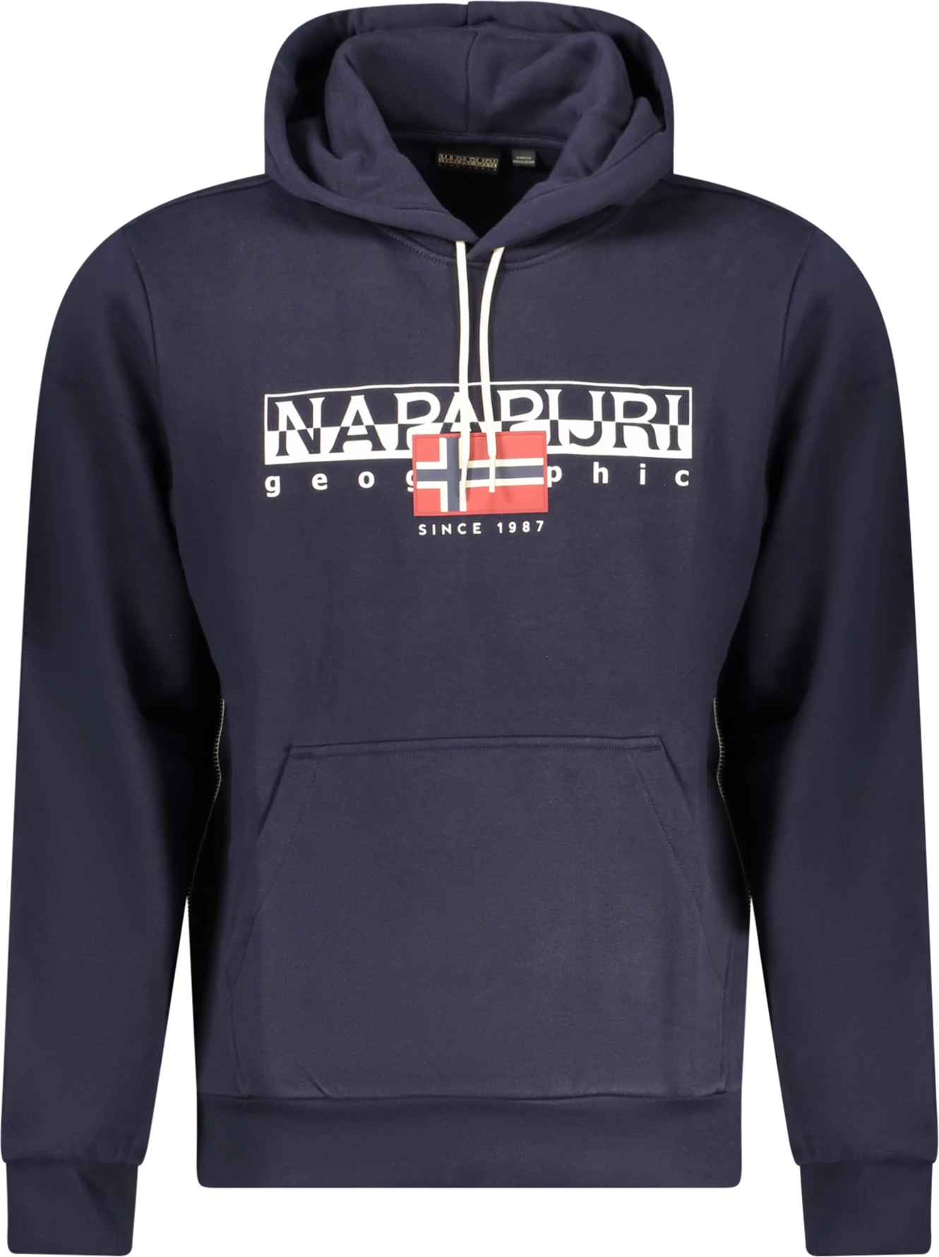 Pulover s kapuco za moške NAPAPIJRI, modra