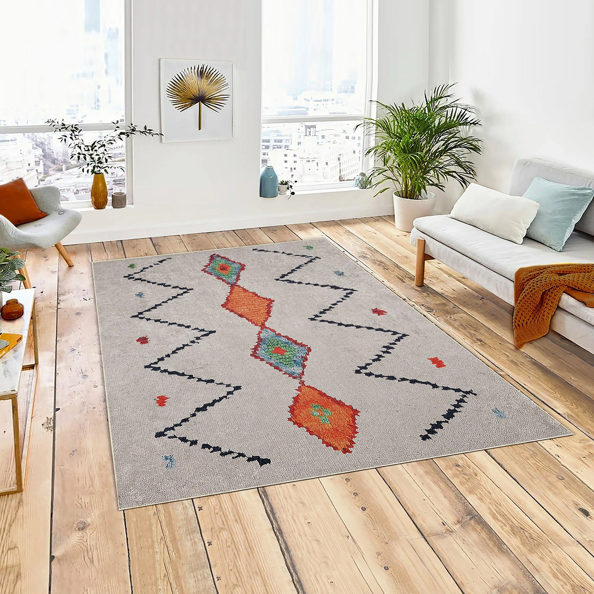 Preproga Conceptum Hypnose, bela, 80 x 150 cm, Woopamuk017