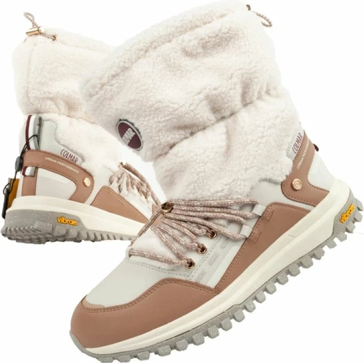 Čizme Colmar za ženske, bele