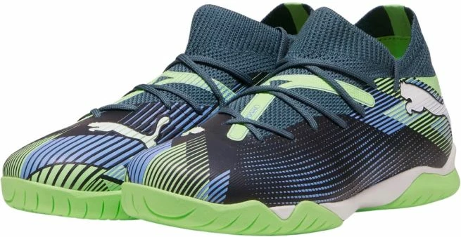 Notranji nogometni copati za otroke, Puma, modri