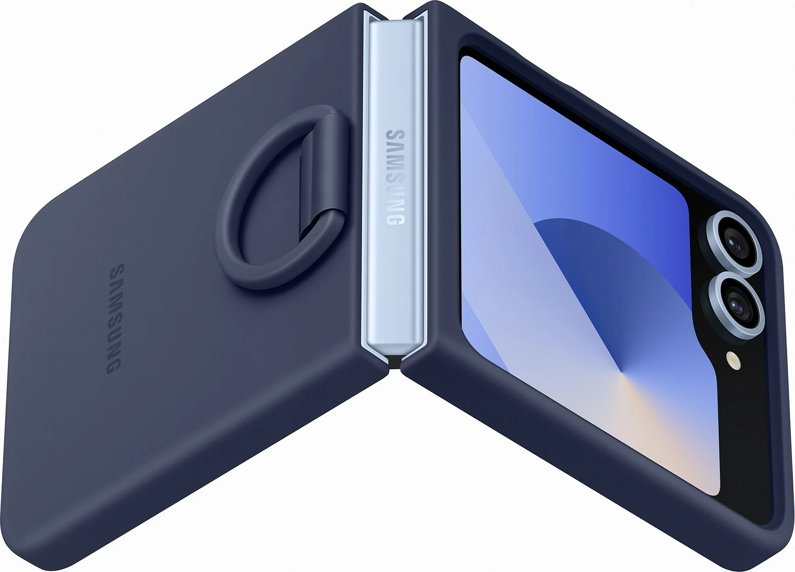 Ovitek Samsung Galaxy Z Flip6, 17 cm (6,7"), temno moder Ovitek Samsung Galaxy Z Flip6, 17 cm (6,7"), temno moder