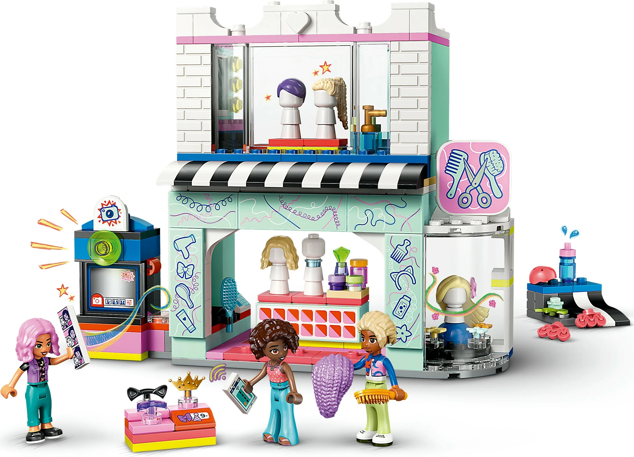 Set za gradnjo frizerski salon LEGO Friends 42662, 347 delov, večbarven