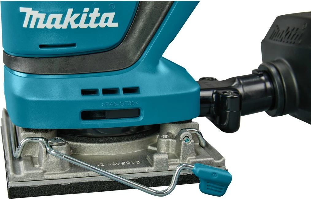 Orbitalni brusilnik Makita DBO484Z, 18V, 2 hitrosti, črno/moder