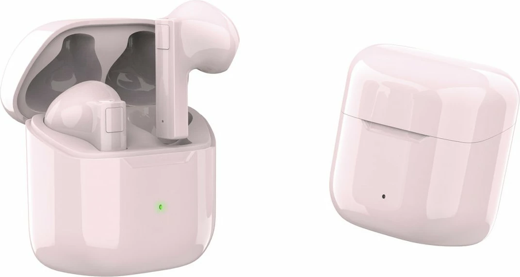 Slušalke 4smarts SkyBuds 2, True Wireless Stereo, 20 - 20000 Hz, rožnata