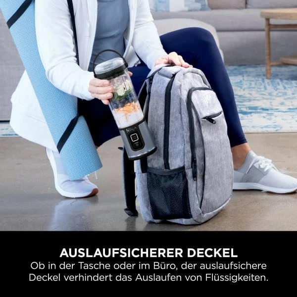 Prenosni mešalnik Blast, Ninja BC151EUBK, brezžični, črn