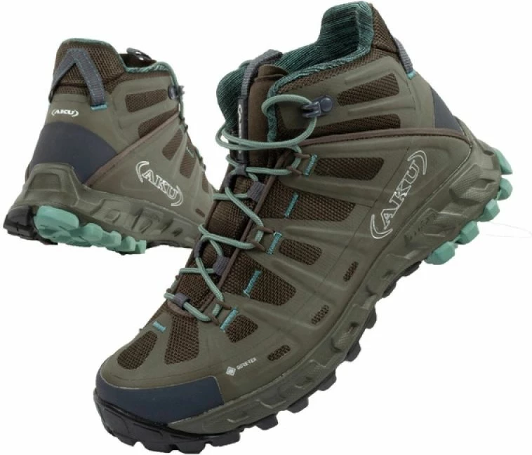 Čizme za ženske Aku, zelene