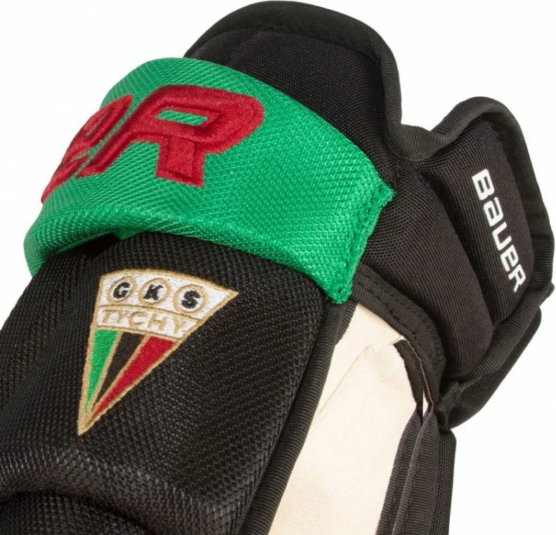 Hokejske rokavice Bauer Team Vapor Pro, črne, moške