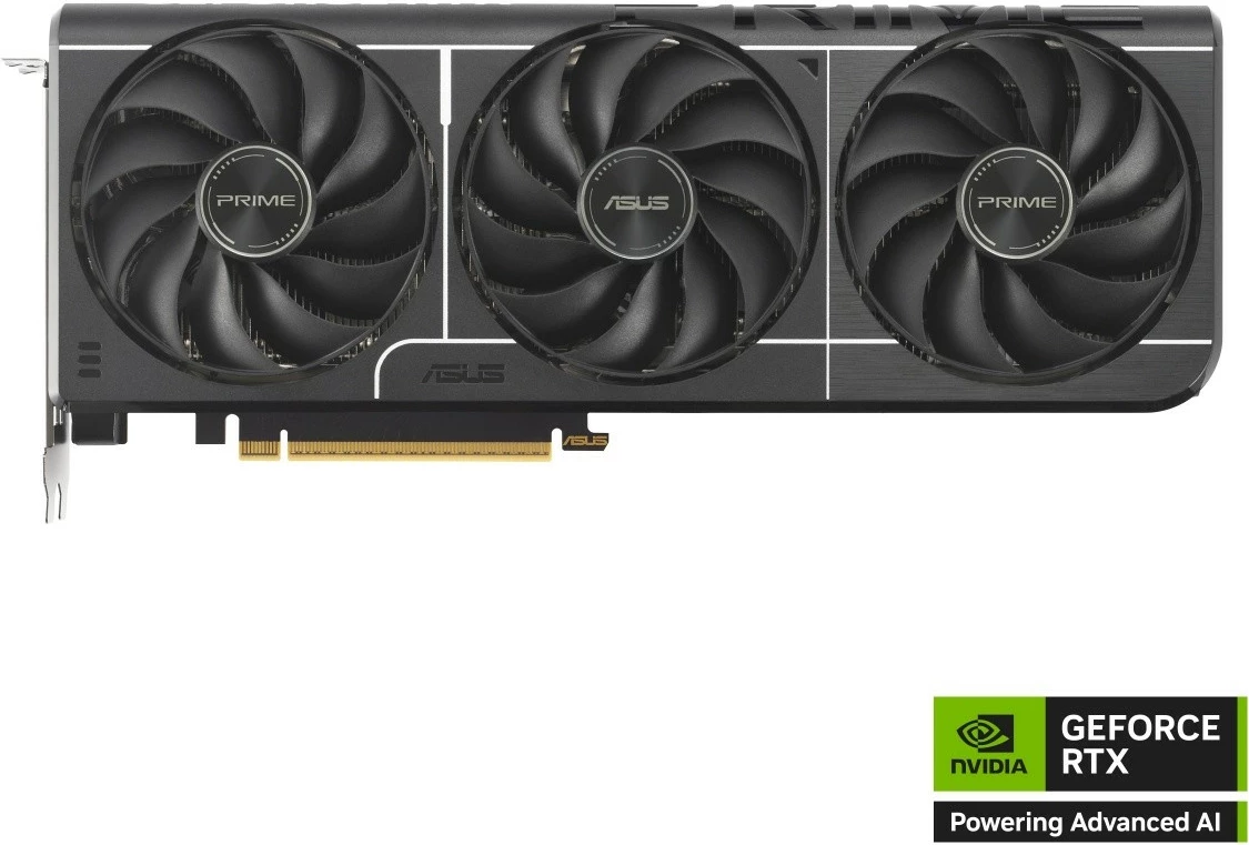 Grafična kartica GeForce RTX 5060 Ti Prime OC, Asus, 16GB GDDR7, 128-bit, 3x DisplayPort/HDMI, črna