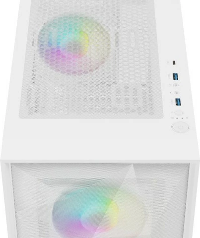 Računalniško ohišje Natec Genesis Diaxid 605 ARGB, Midi Tower, belo