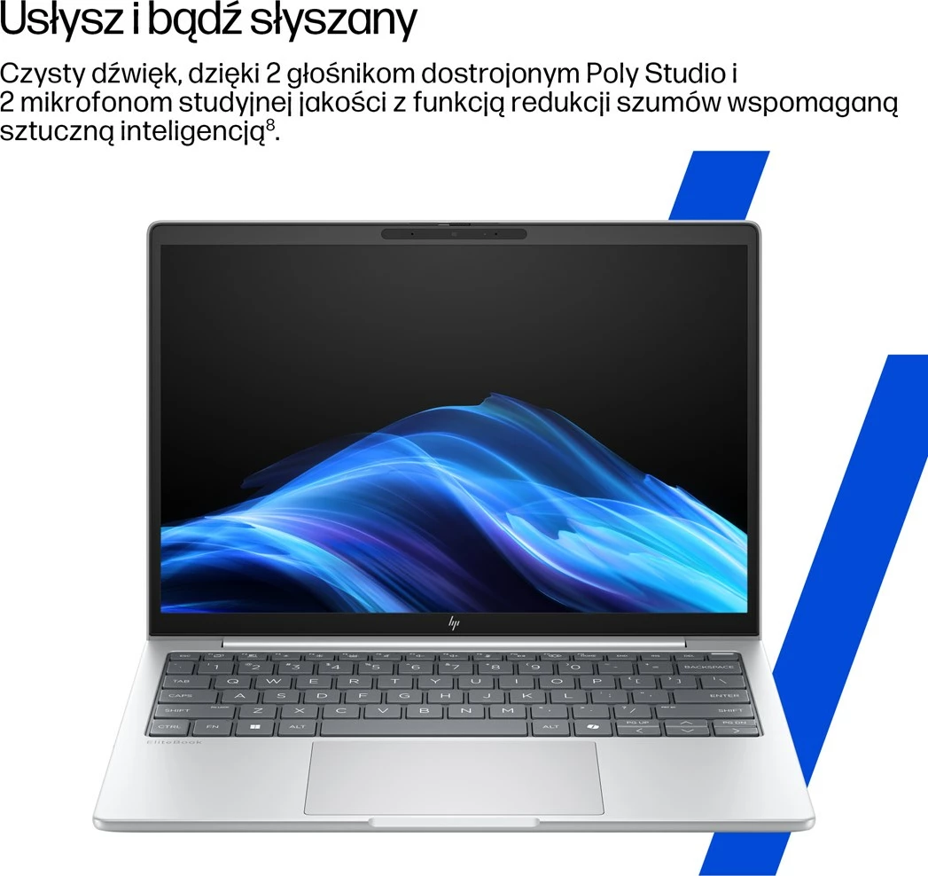 Poslovni prenosnik HP EliteBook 8 G1i Ultra 7 255U, 14" WUXGA IPS, 24 GB RAM, 512 GB SSD, Windows 11 Pro, srebrne barve