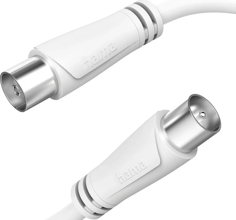 Antenski kabel 90 dB Hama, 3 m, bel