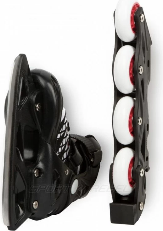 Otroški rolerji Tempish, beli in črni