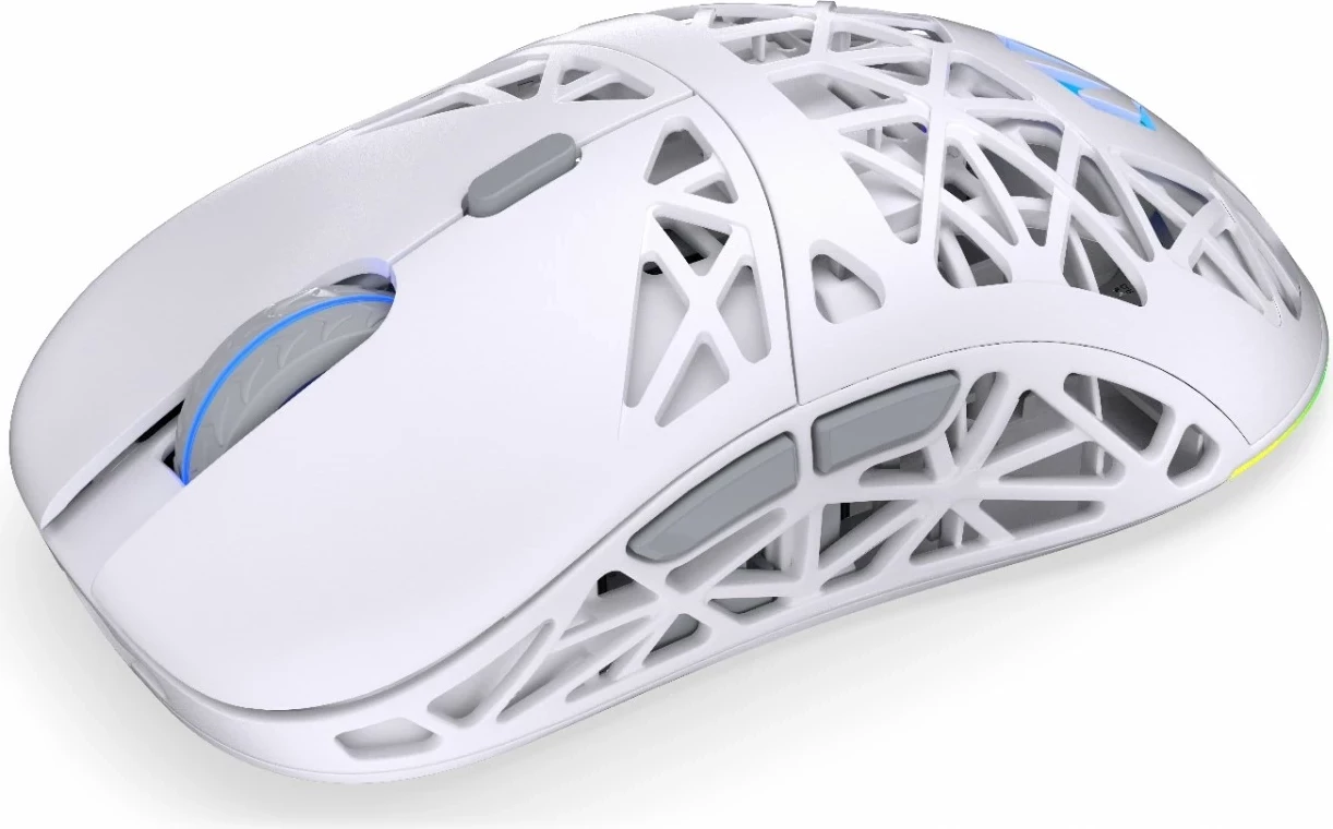 Brezžični miš Endorfy LIV Onyx, RGB, bel
