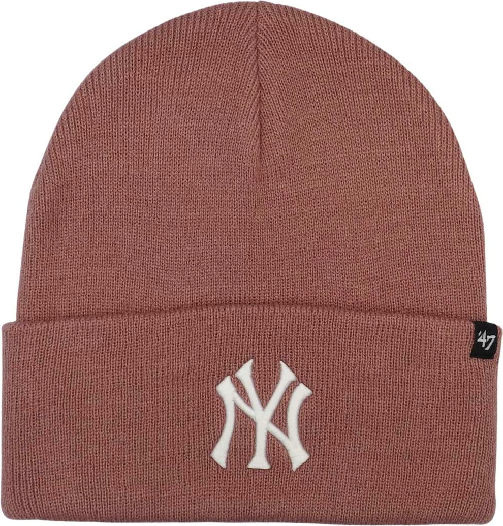 Pletena kapa unisex, roza — New York Yankees 47 Brand
