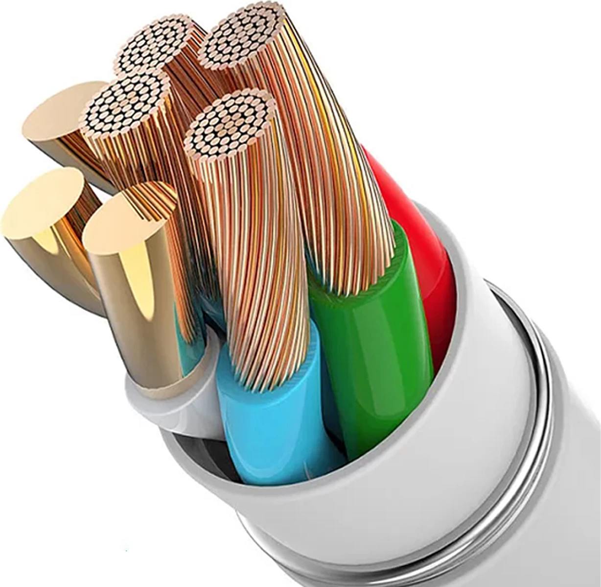 Brezžični polnilec za pametno uro Huawei Dudao A12H, 1,2 m, bel