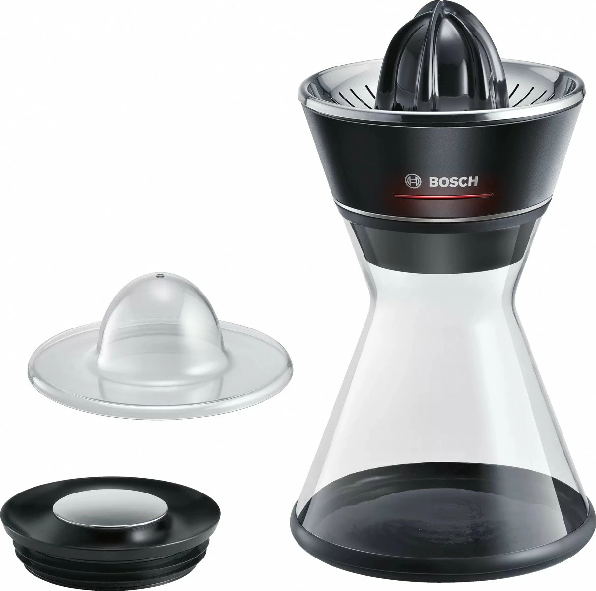 Stiskalnik citrusov Bosch MCP72GPB, 1 l, črn Stiskalnik citrusov Bosch MCP72GPB, 1 l, črn