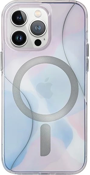 Ovitek za telefon UNIQ Coehl Palette za iPhone 15 Pro, MagSafe, modra