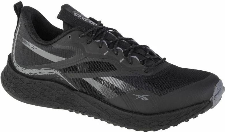 Tekstilne in sintetične tekaške atletske copate, Reebok, črne