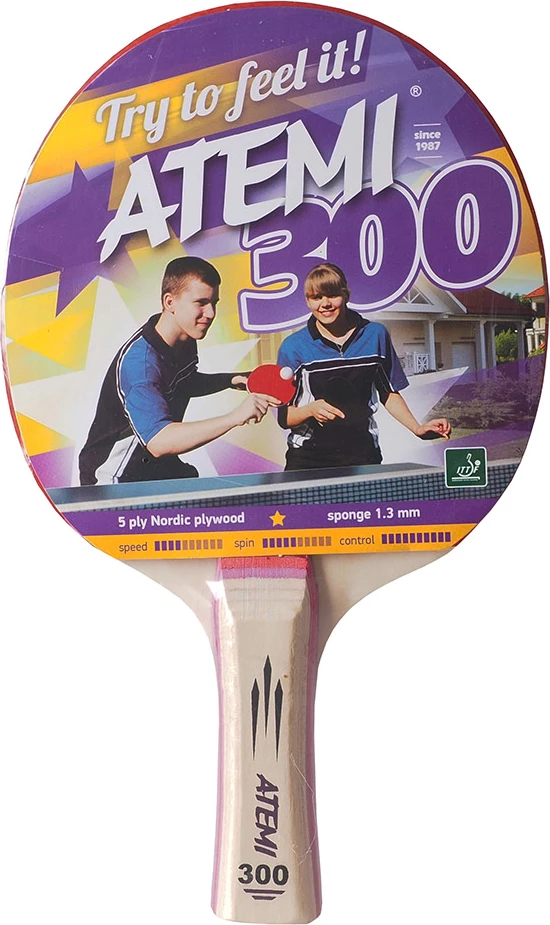 Namiznoteniški lopar Atemi 300 Concave, unisex