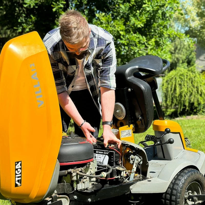 Baterija AGM VRLA 12V 75Ah Green Cell AGM12V75AH-J, IP54, črna