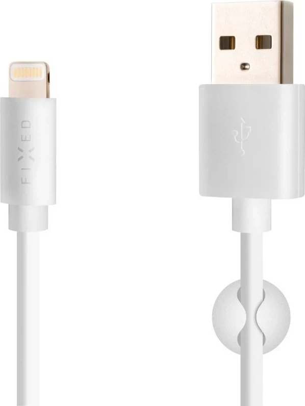 Kabel USB/Lightning, 2 m, bel – Fixed