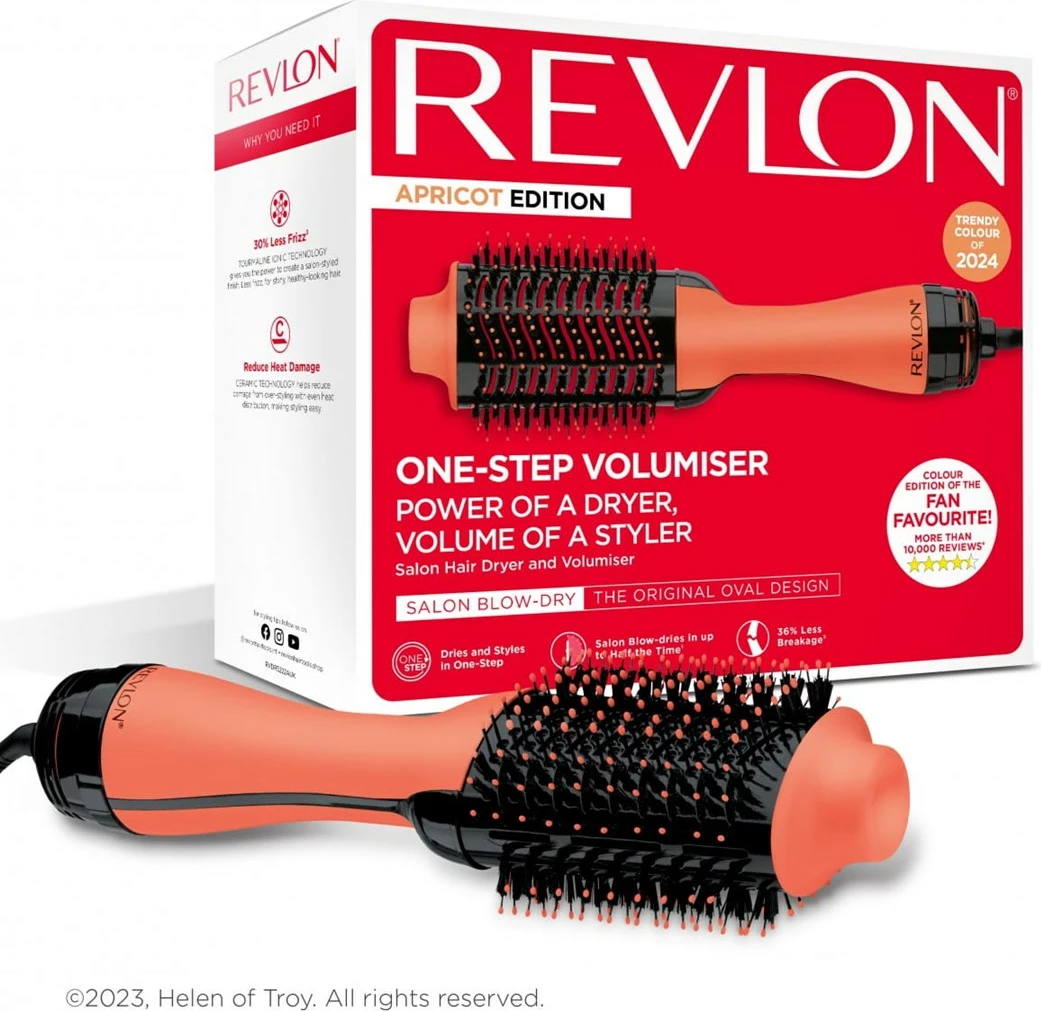 Sušilnik z krtačo REVLON RVDR5222AE, črn