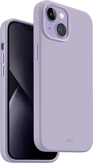 Ovitek za telefon UNIQ Lino za iPhone 14 Plus, vijoličen