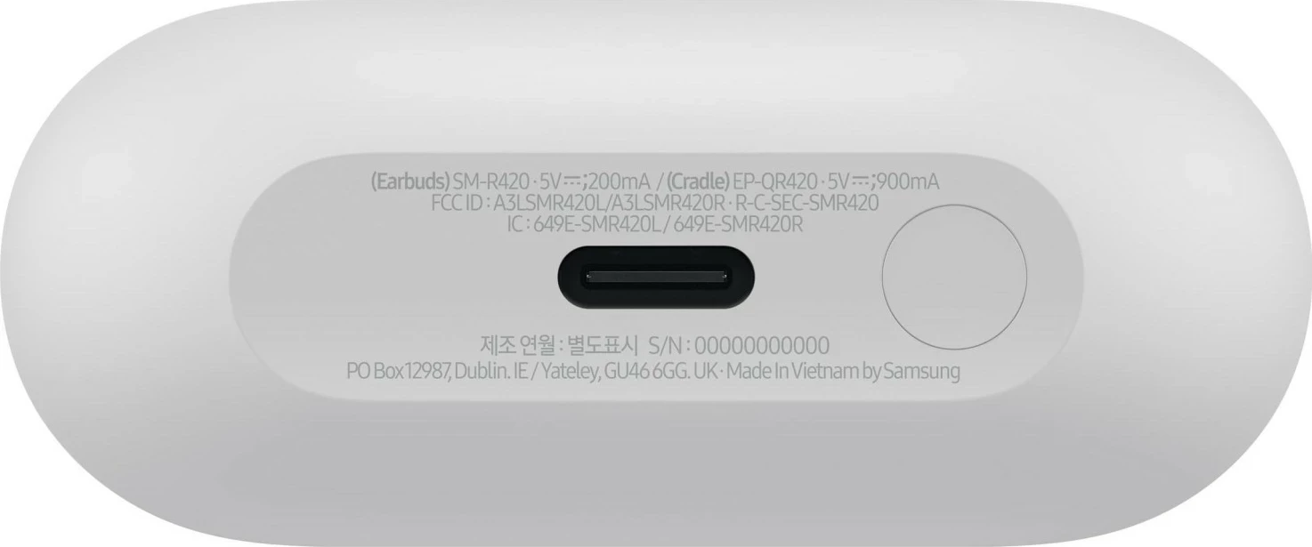 Brezžične slušalke z aktivnim dušenjem hrupa Samsung Galaxy Buds3 FE, sive