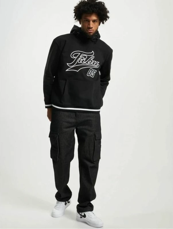 Duks, Fubu VARSITY HEAVY HOODIE, črn Duks, Fubu VARSITY HEAVY HOODIE, črn