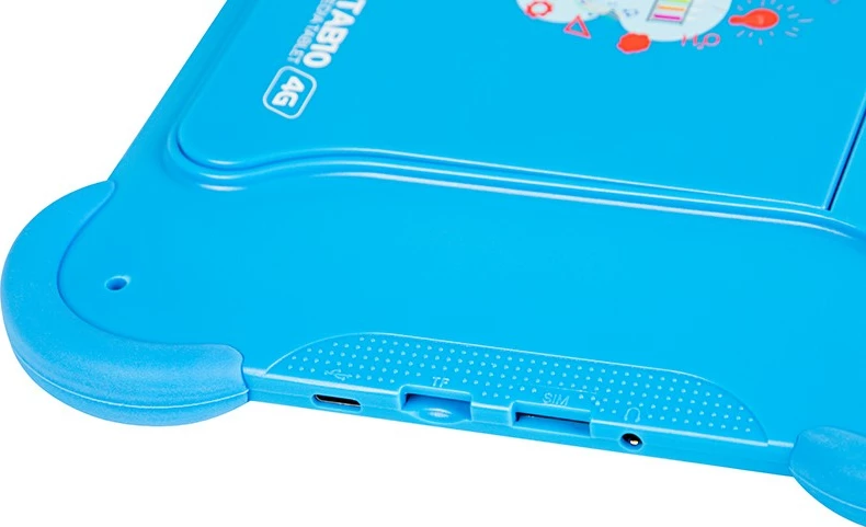 Tablični računalnik za otroke BLOW KidsTAB10 4G, 10,1", 4 GB RAM, 64 GB, Android 12, modra z ovitkom