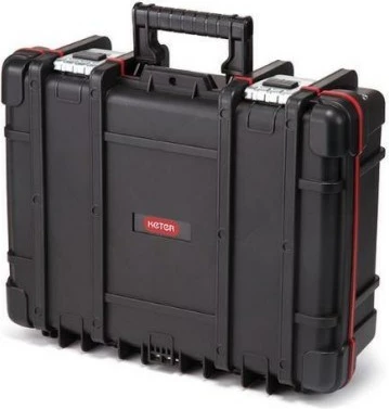 Kovček za orodje Keter 237003, polipropilen, črno/rdeč