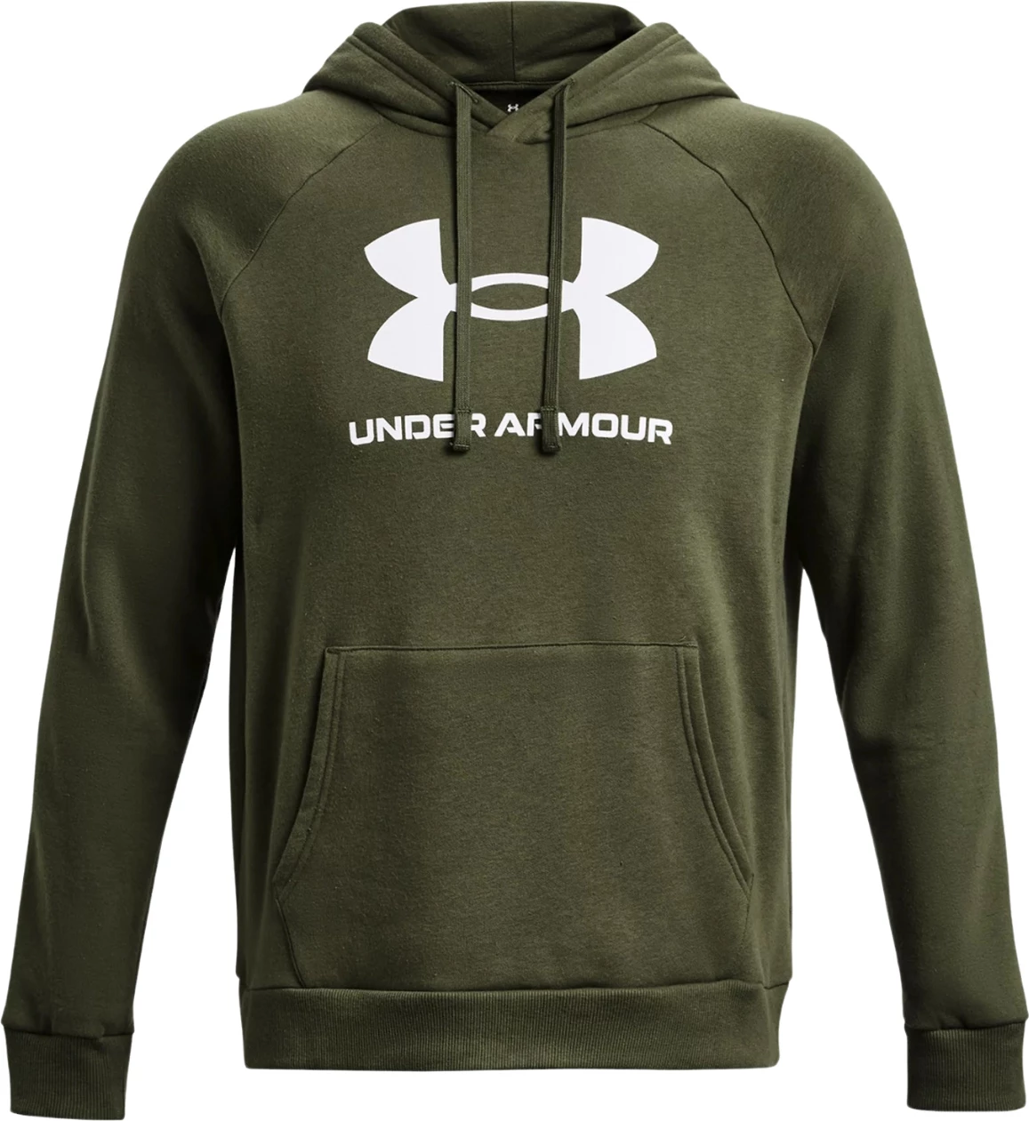 Pulover z kapuco za moške Under Armour, zelen