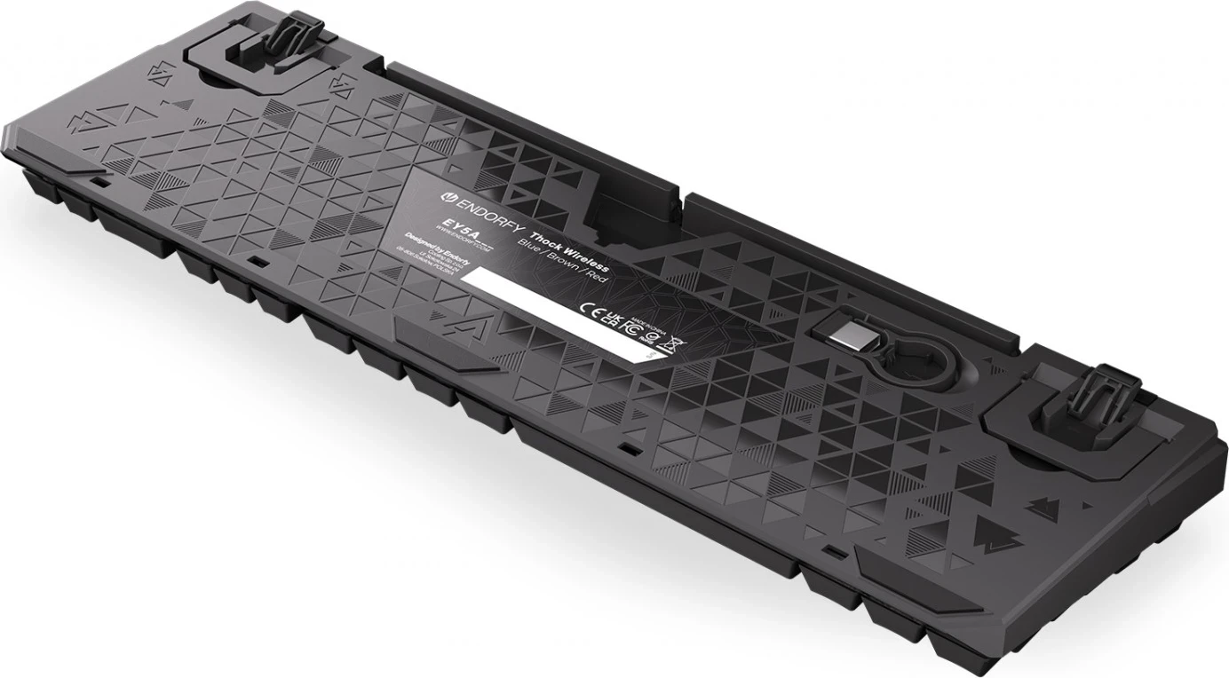 Tipkovnica Endorfy Thock, Wi‑Fi, črna