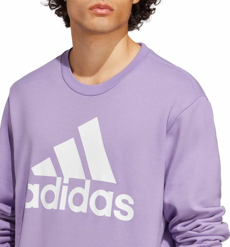 Pulover za moške adidas, vijoličen