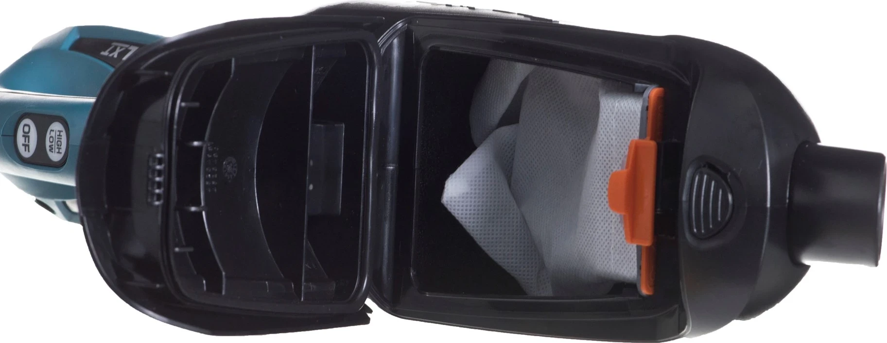 Ročni sesalnik, Makita DCL182ZB, 18 V, črno/moder