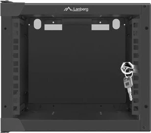 Stenska ohišje 10-inch, 4U, jeklo, črno Lanberg WF10-2304-10B