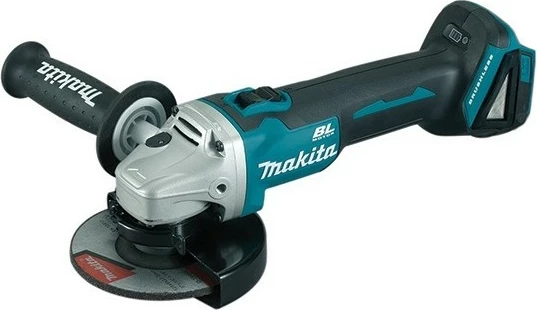 Brezžična kotna brusilka, Makita DGA 504 Z, brezkrtačna, 18 V, 12,5 cm, črno/modro/siva