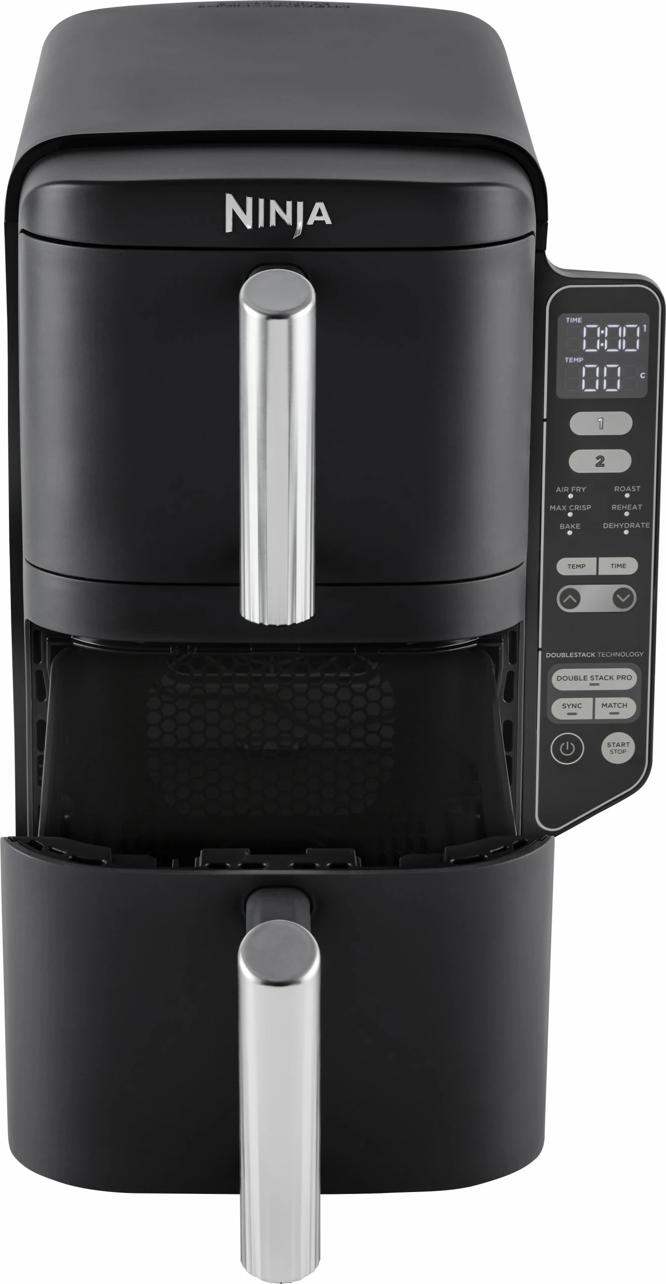 Cvrtnik z malo maščobe Ninja SL300EU, 7,6 L, črn