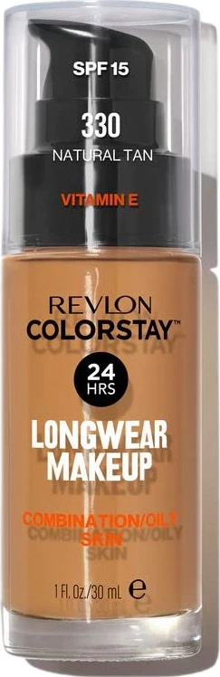 Krema za obraz za mešano/mastno kožo Revlon ColorStay SPF15 330 Natural Tan 30 ml