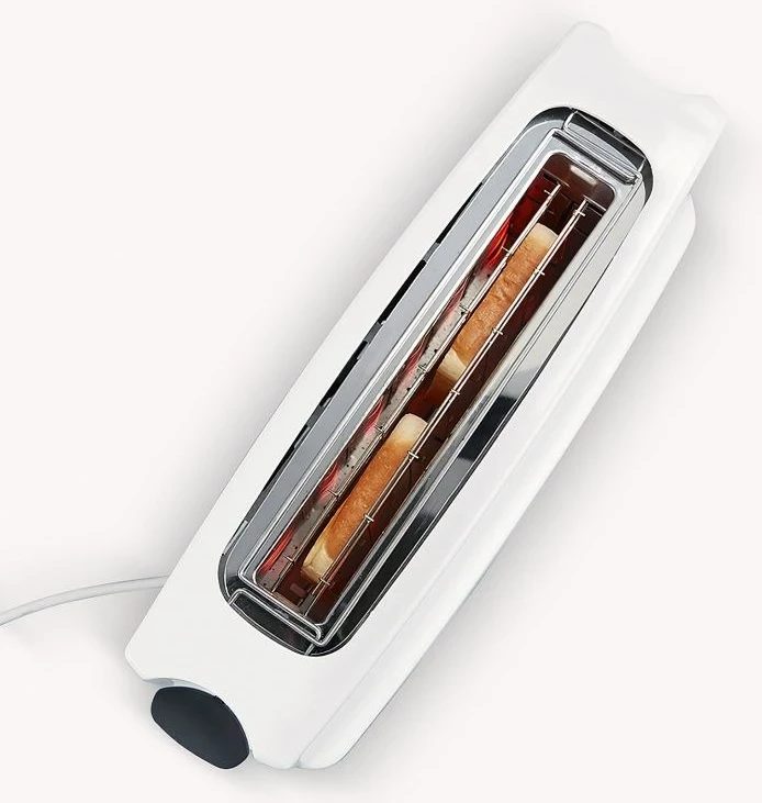 Tost za 2 rezini Severin AT 2232, 800 W, bel/siv Tost za 2 rezini Severin AT 2232, 800 W, bel/siv