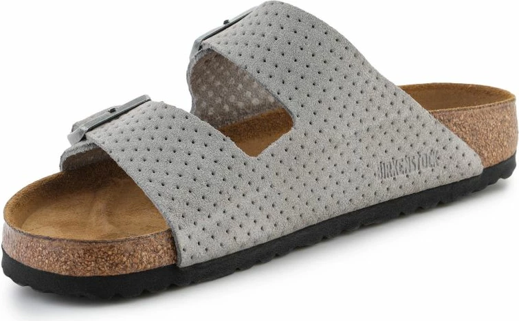 Copati za moške, sivi, Birkenstock Arizona BS M 1026988