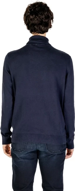 Pulover z visokim ovratnikom, U.S. Polo Assn., moški, moder