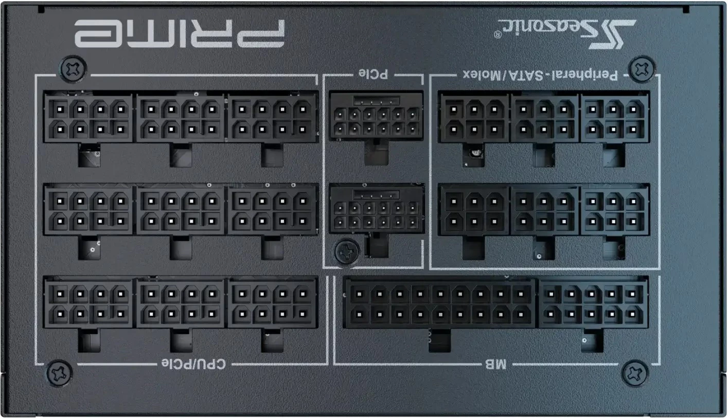 Napajalnik Seasonic Prime PX PRIME-PX-2200-ATX30, 2200 W, 80 PLUS Platinum, črn