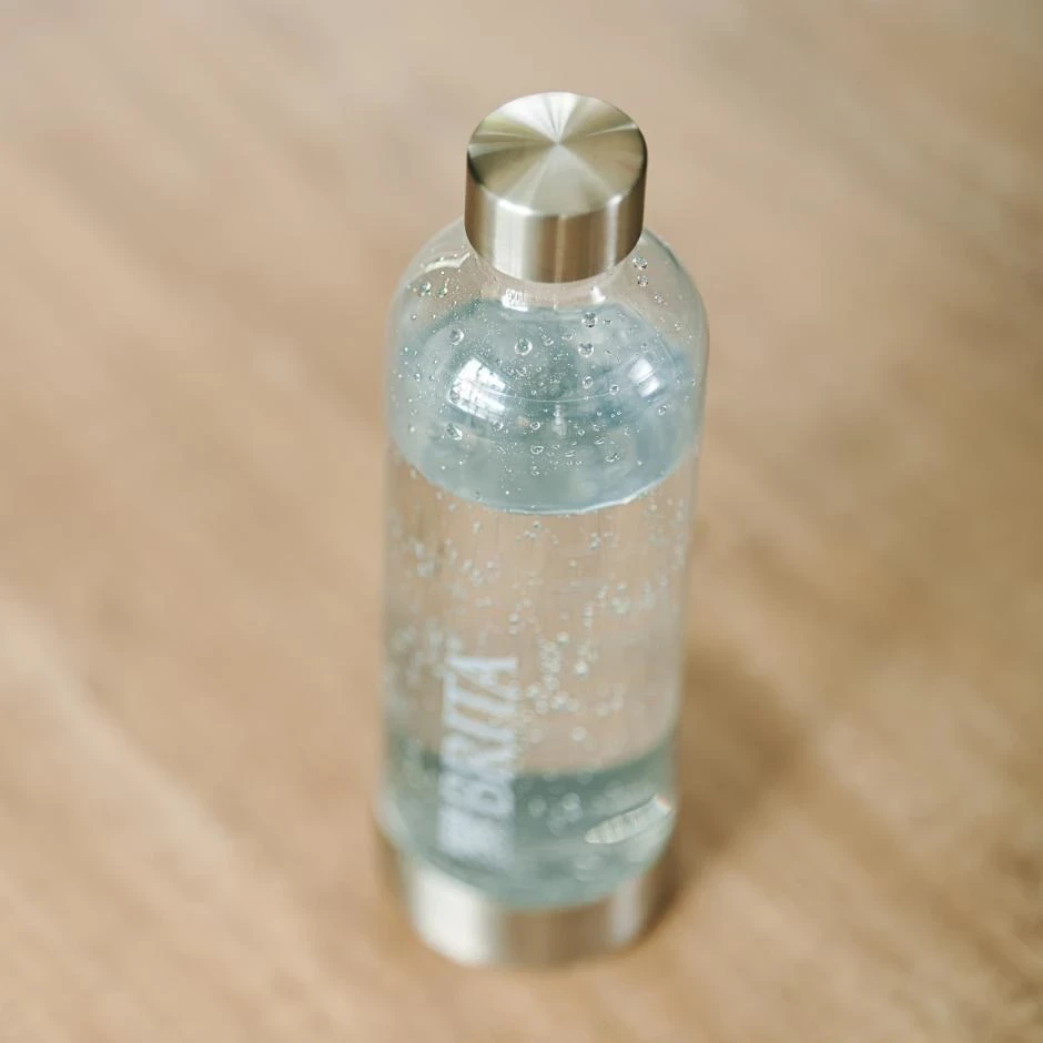 Steklenici BRITA SodaOne, 2 kosa, srebrni